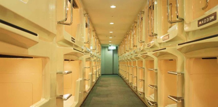 Unique hotel Kohri No Hotel, Japan