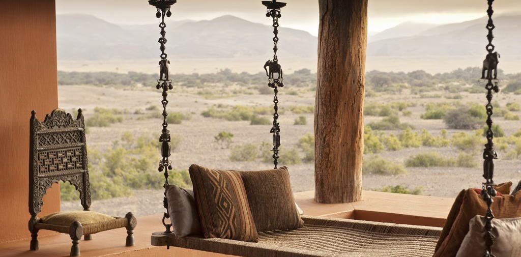  Unique hotel Okahirongo Elephant Lodge, Namibia