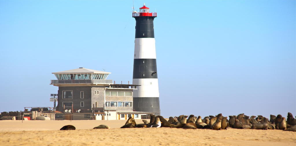 Unique hotel Pelican Point Lodge, Namibia