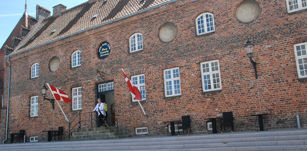 Unique hotel Den Gamle Arrest, Denmark