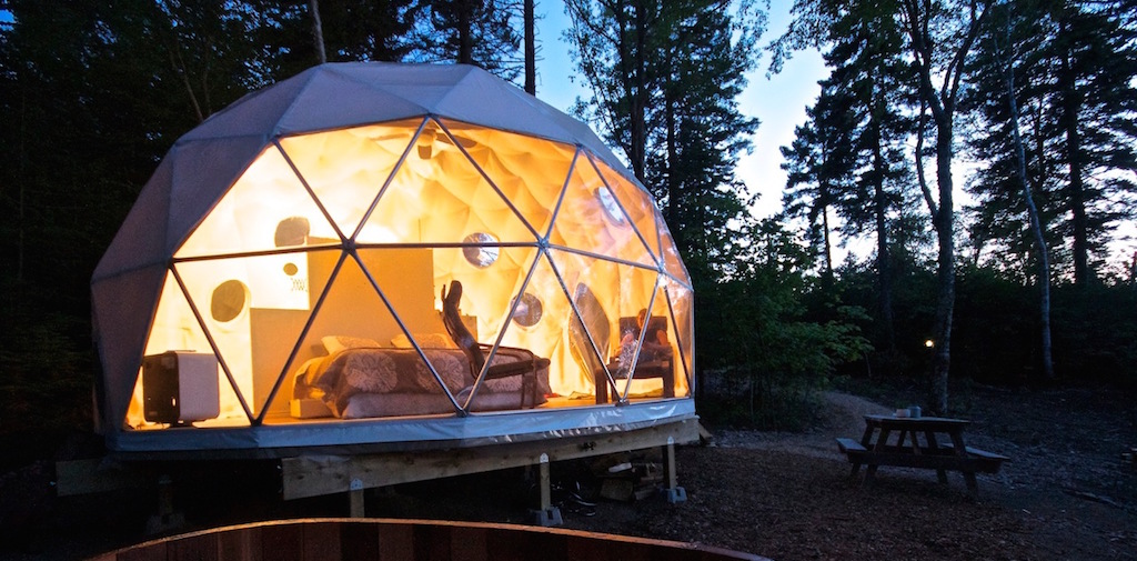 Unique hotel Ridgeback Lodge, Canada