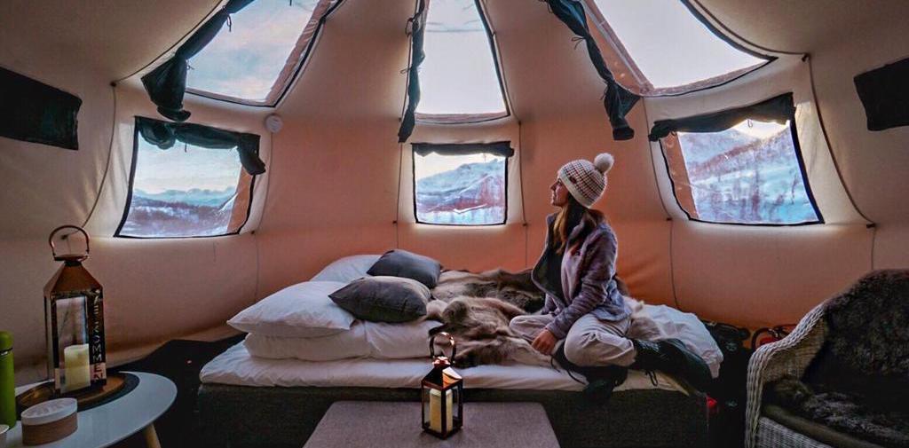 Unique hotel Camp North Tour, Norway