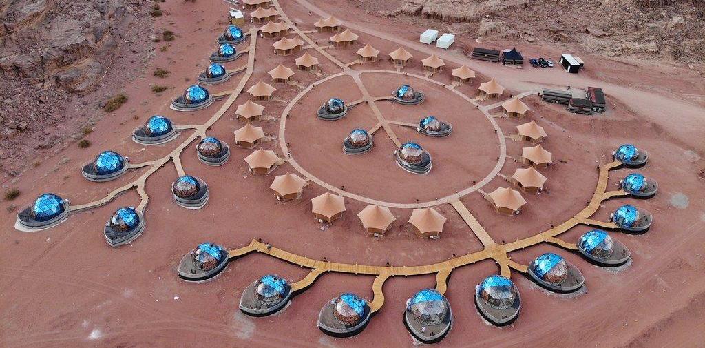 Unique hotel Memories Aicha Luxury Camp, Jordan